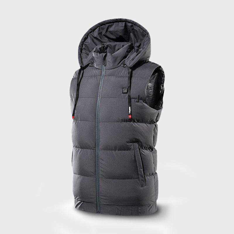 Heated Vest with Hood